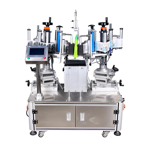 Мини-полуавтоматическая этикетировочная машина для длинных бумажных пластиковых мягких тюбиков с зубной пастой и сенсорным экраном 