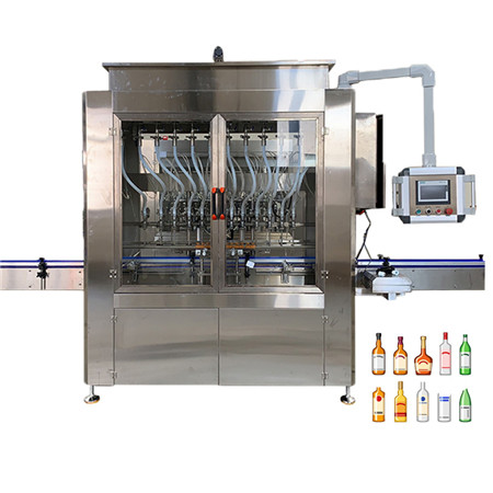Автоматическая машина для розлива порошков в бутылки / флаконы с упаковочной линией для мойки и герметизации этикеток 