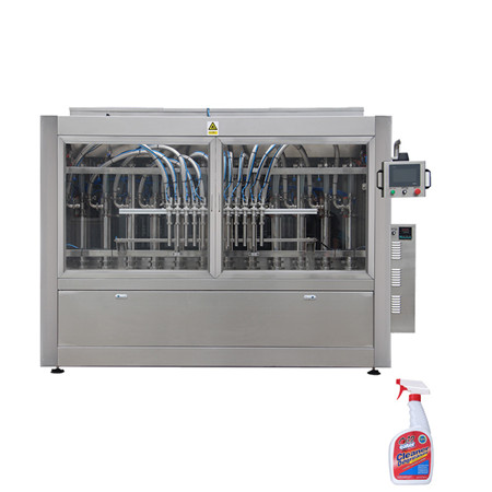 Полностью автоматическая машина для наполнения и запечатывания жидких моющих средств с 4 головками для прямых продаж 