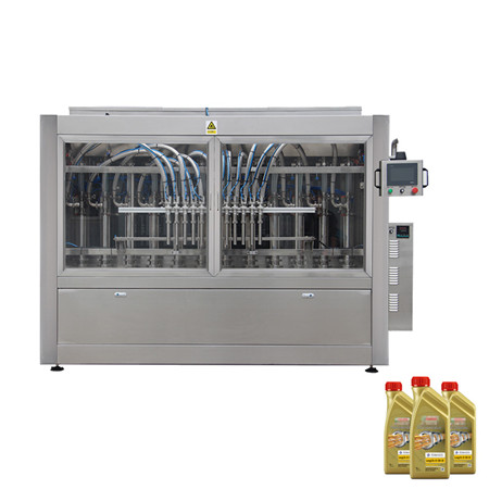 Тип оборудования для розлива подсолнечника / оливкового масла высокого производства 6 автоматических линейных жидкостей 