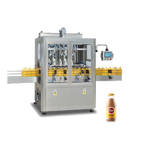Автоматическая машина для наполнения бутылок с поршневой пастой с 6 головками для различных соусов / моющих средств / лосьонов для тела 