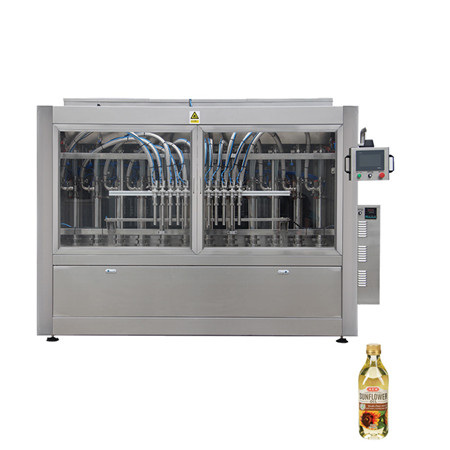 Высококачественная автоматическая линейная машина для розлива растительного масла / пищевого масла / оливкового масла 