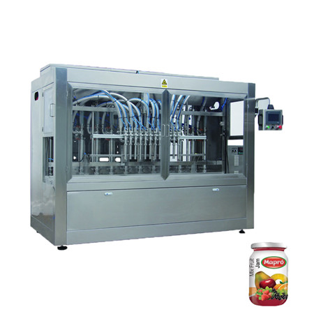 Автоматическая гравиметрическая машина для розлива воды / масла / топленого масла 