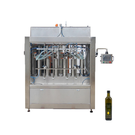 Автоматическая машина для розлива вязкой жидкости для оливкового масла Cbd наполнителя вязкой жидкости в пластиковых бутылках 